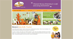 Desktop Screenshot of campgiraffepreschool.com